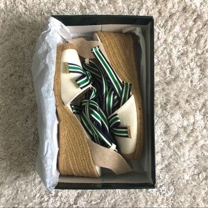 NWT Ralph Lauren Hollie Espadrille Sandals
